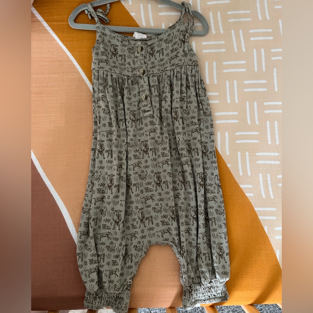 Kate Quinn Cow Romper